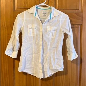 American eagle button up shirt